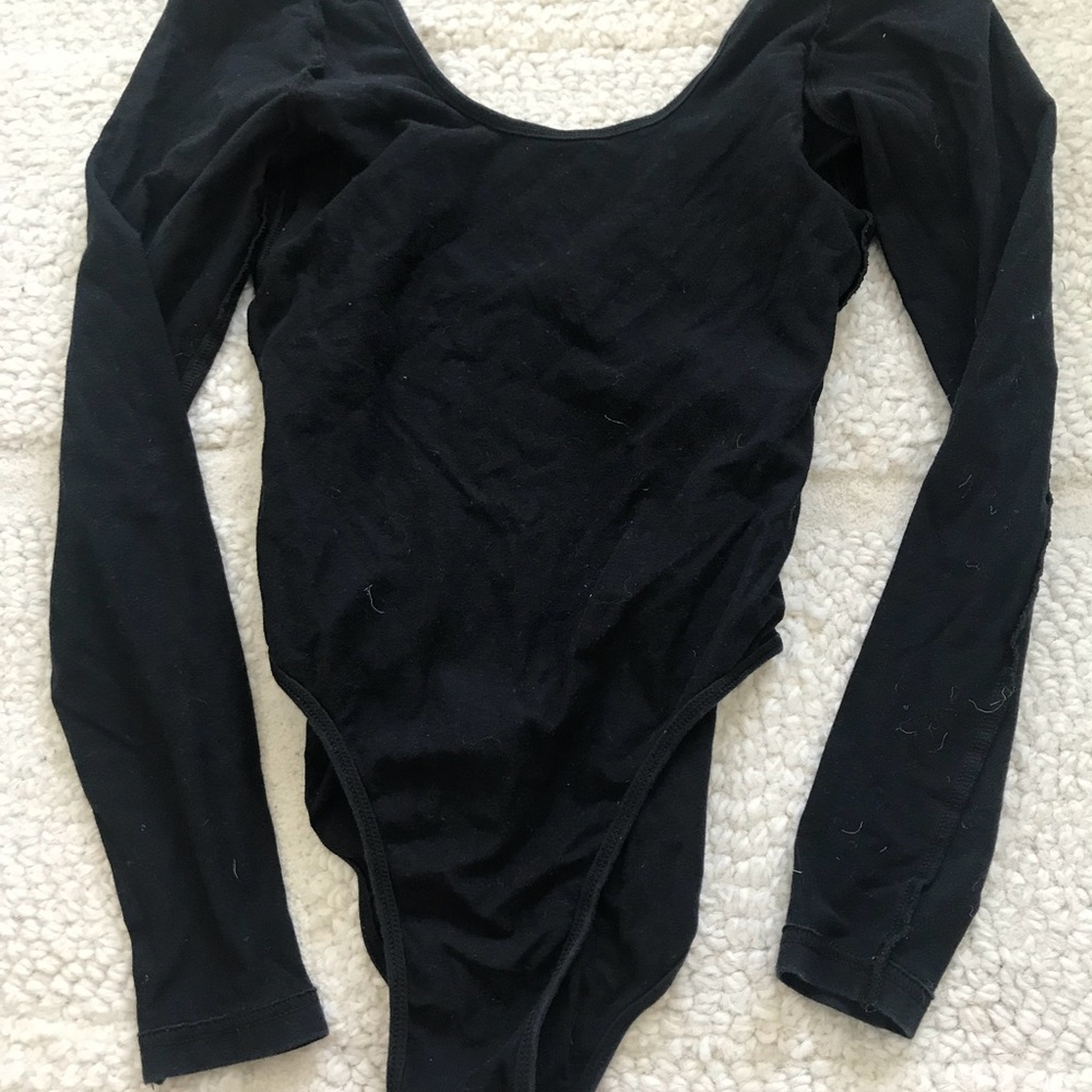 American Apparel black bodysuit